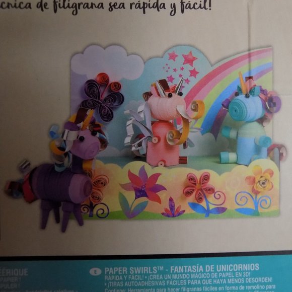 Alex DIY Paper Swirls Unicorn Fantasy Kids Crafts - Picture 8 of 8